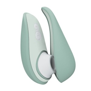 Бесконтактный вакуумно-волновой стимулятор клитора Womanizer Liberty 2 мятный (иной угол)