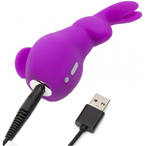 Мини-вибратор Happy Rabbit Mini Ears фиолетовый