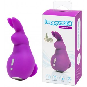 Мини-вибратор Happy Rabbit Mini Ears фиолетовый
