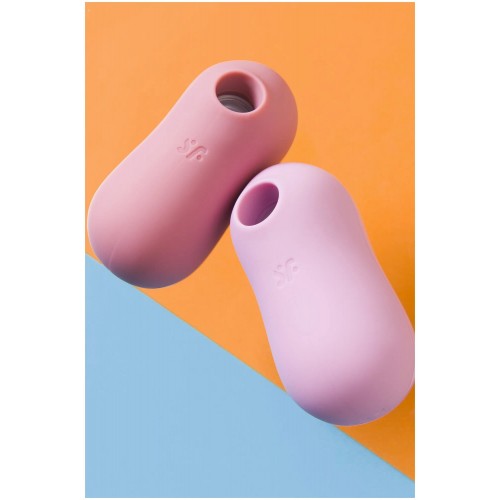 Вакуумно-волновой стимулятор клитора с вибрацией Satisfyer Cotton Candy
