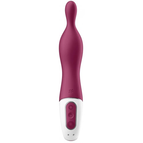 Универсальный вибратор с точечным стимулятором Satisfyer A-Mazing 1 малиновый