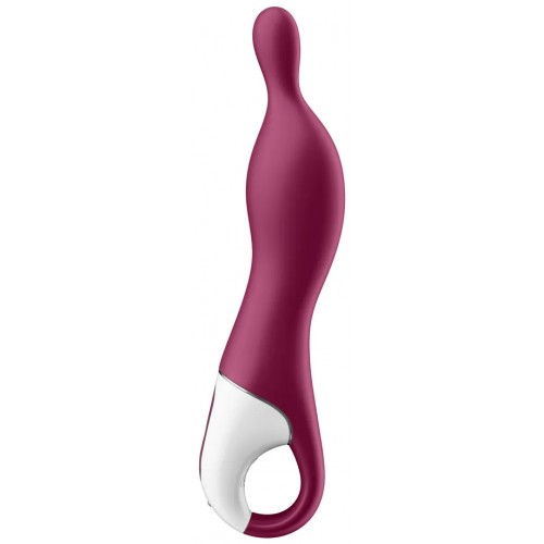 Универсальный вибратор с точечным стимулятором Satisfyer A-Mazing 1 малиновый