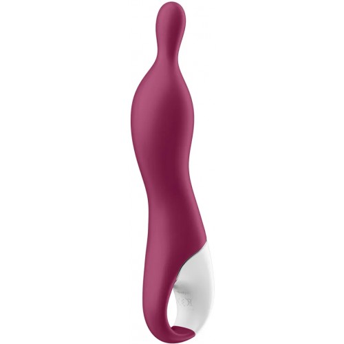 Универсальный вибратор с точечным стимулятором Satisfyer A-Mazing 1 малиновый