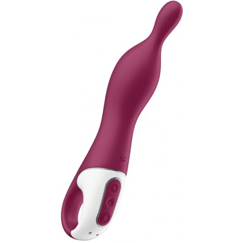 Универсальный вибратор с точечным стимулятором Satisfyer A-Mazing 1 малиновый
