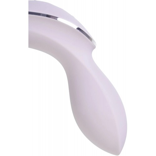 Вакуумный вибростимулятор для клитора и точки G Satisfyer Curvy Trinity 2 сиреневый
