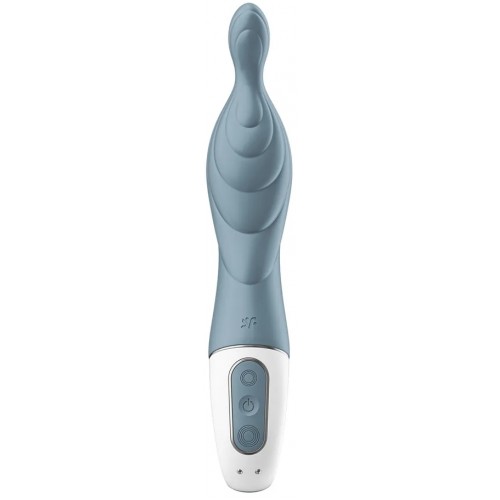 Универсальный вибратор с точечным стимулятором Satisfyer A-Mazing 2 серый