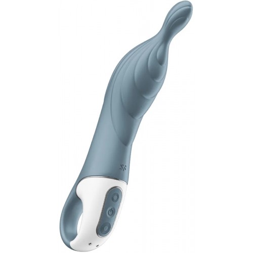 Универсальный вибратор с точечным стимулятором Satisfyer A-Mazing 2 серый