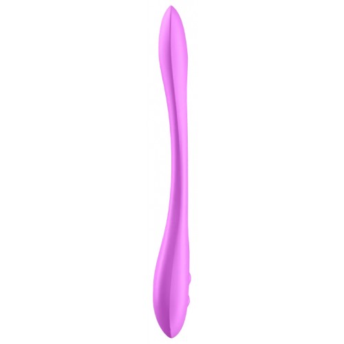 Многофункциональный вибратор для пар с гибкой основой Satisfyer Elastic Joy Violet