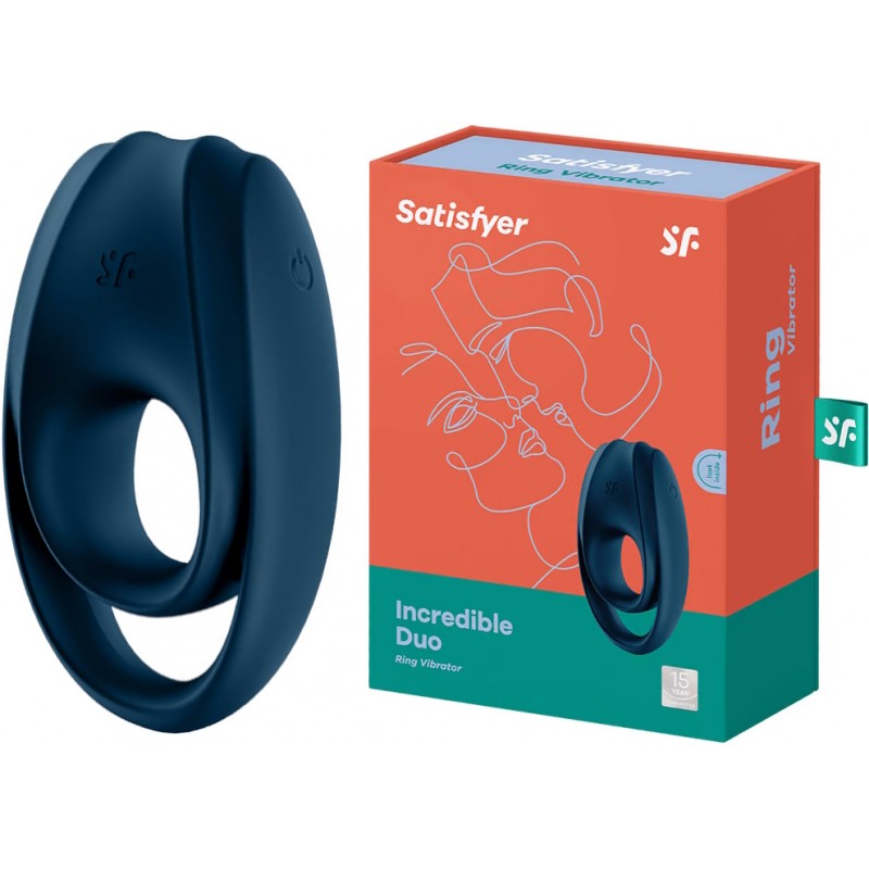 Двойное эрекционное виброкольцо Satisfyer Incredible Duo