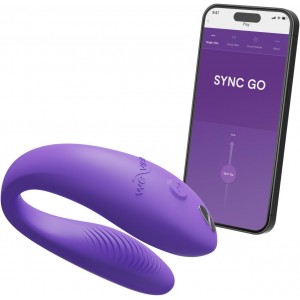 Смарт-вибратор для пар We-Vibe Sync Go фиолетовый