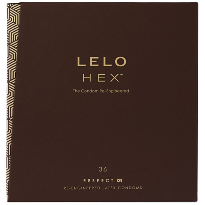 Презервативы Lelo Hex Respect XL увеличенного размера 36 шт