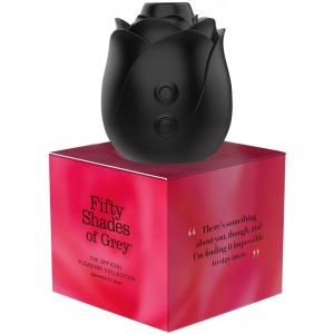 Вакуумно-волновой бесконтактный стимулятор Fifty Shades of Grey Black Rose