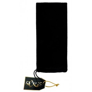 Cтеклянная анальная втулка Sexus Glass розового цвета 10 см (иной угол)