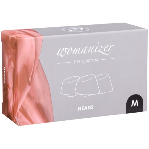 Набор силиконовых насадок Womanizer Duo Black 3 шт