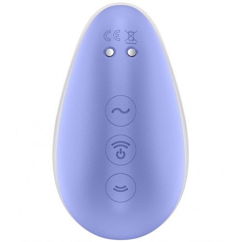 Вакуумно-волновой стимулятор с вибрацией Satisfyer Pixie Dust лилово-розовый
