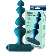 Анальная цепочка с перезаряжаемой вибропулей Spice it Up Excellence