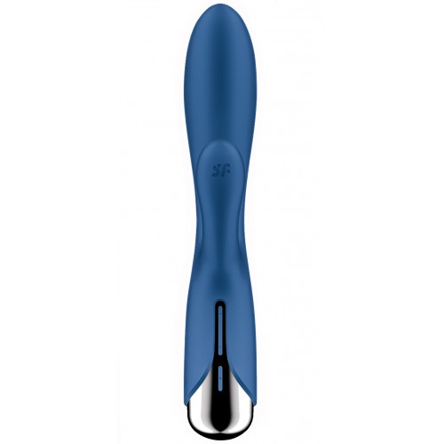 Вибратор для точки G с клиторальным стимулятором и ротацией Satisfyer Spinning Rabbit 1 Red