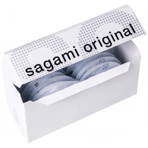 Полиуретановые презервативы Sagami Original 0,02 L-size 10 шт