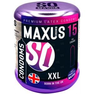 Презервативы Maxus №15 XXL в металлическом кейсе