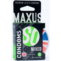 Презервативы в пластиковом кейсе Maxus №3 Air Mixed