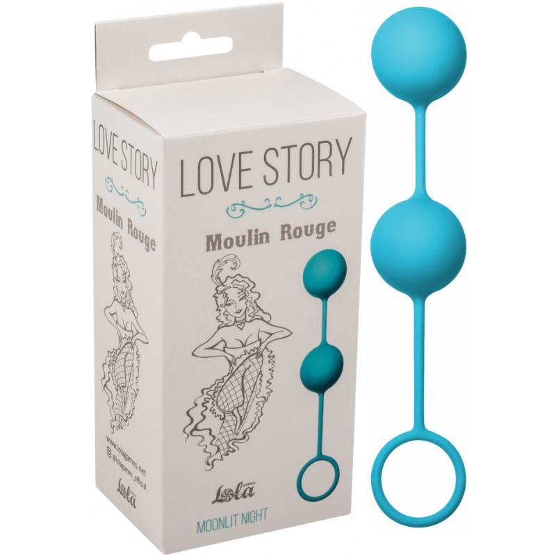 Вагинальные шарики Love Story Moulin-Rouge-Blue
