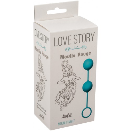 Вагинальные шарики Love Story Moulin-Rouge-Blue