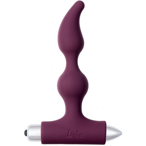 Анальная пробка с вибрацией Spice It Up New Edition Elation бордовая