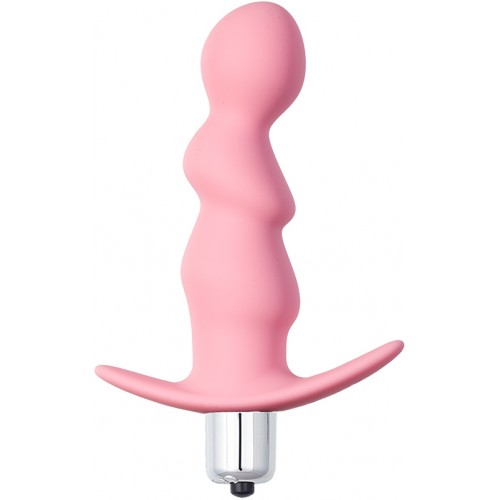 Анальная пробка с вибрацией Spiral Anal Plug Pink