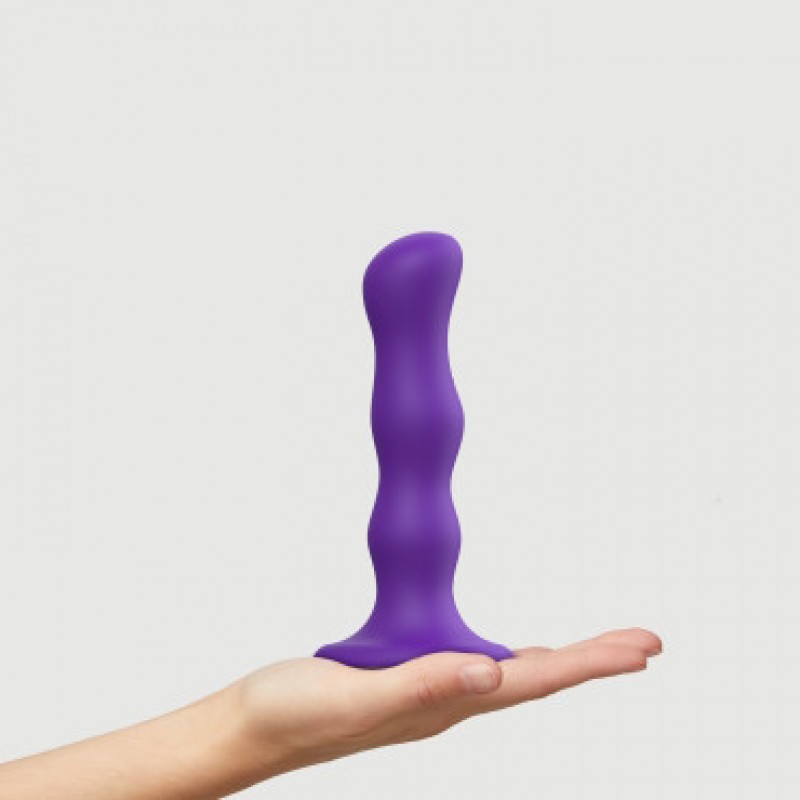 Фаллоимитатор Strap-On-Me Dildo Geisha Ball фиолетовый M 16,5 см