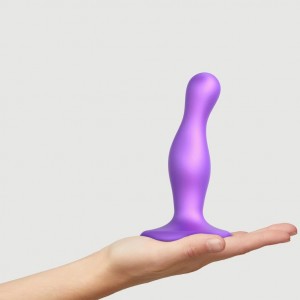 Фаллоимитатор Strap-On-Me Dildo Plug фиолетовый M 15,5 см