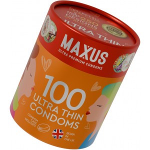 Презервативы Maxus №100 UltraThin ультратонкие
