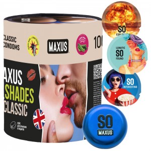 Презервативы Maxus №100 So Much Sex Classic классические