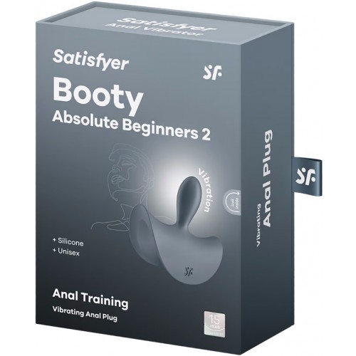 Анальная смарт-втулка с вибрацией Satisfyer Booty Absolute Beginners 2