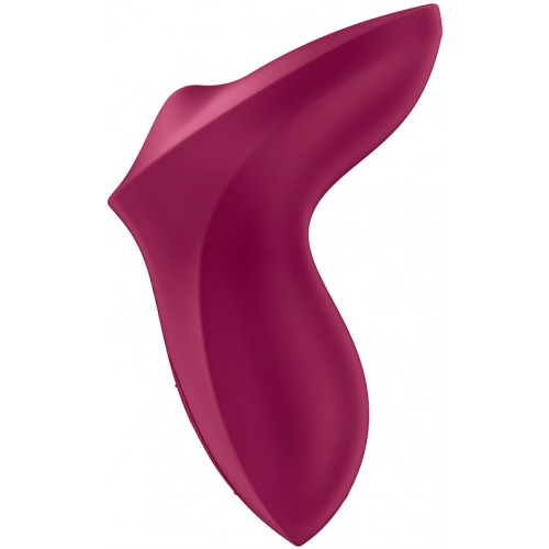 Клиторальный вибростимулятор Satisfyer Exciterrr бордовый