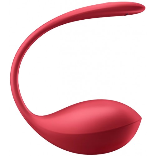 Мощный смарт-вибростимулятор Satisfyer Shiny Petal красный