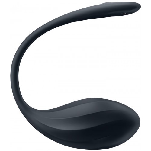 МЯГКАЯ ВАКУУМНАЯ УПАКОВКА смарт-вибростимулятор с ПУЛЬТОМ Satisfyer Ribbed Petal черный