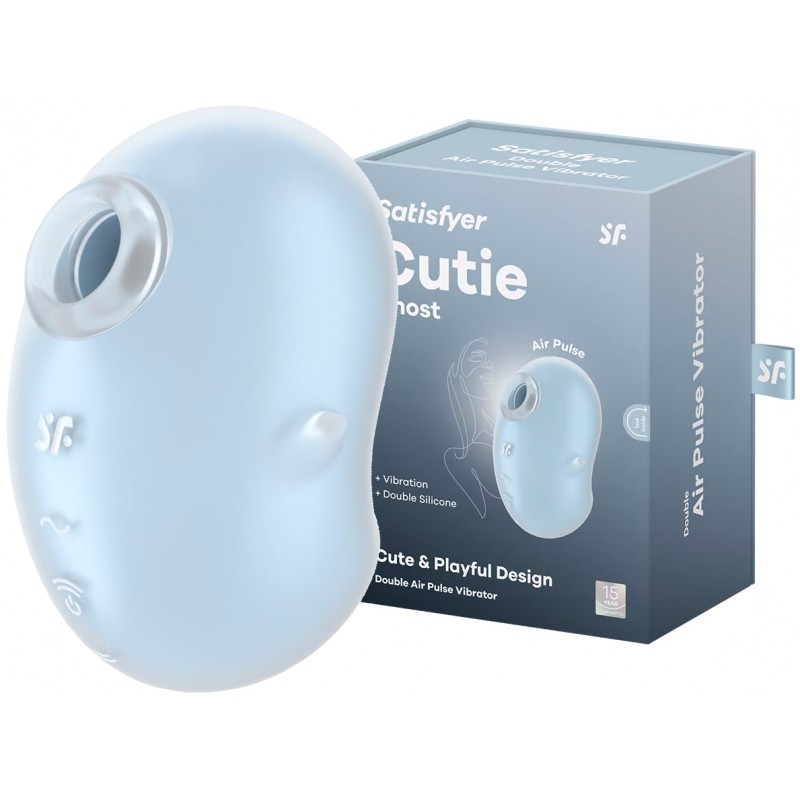 Вакуумно-волновой стимулятор с вибрацией Satisfyer Cutie Ghost
