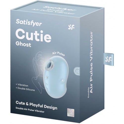 Вакуумно-волновой стимулятор с вибрацией Satisfyer Cutie Ghost