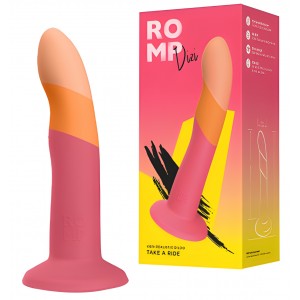 Фаллоимитатор с присоской Romp Dizi 18 см