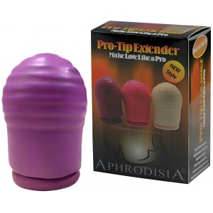 Удлиняющая насадка из латекса Pro-​Tip Extender фиолетовая