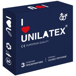 Ультратонкие презервативы Extra Strong 3 шт