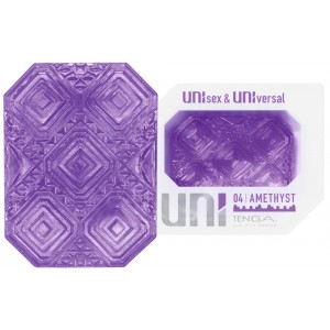Мастурбатор Tenga Uni Amethyst фиолетовый