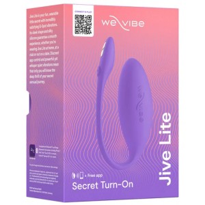 МЯГКАЯ ВАКУУМНАЯ УПАКОВКА Смарт-вибратор We-Vibe Jive Lite фиолетовый, Канада (иной угол)