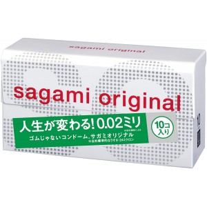 Полиуретановые презервативы Sagami Original 0,02 10 шт