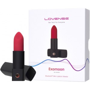 Вибропуля красная помада Lovense Exomoon