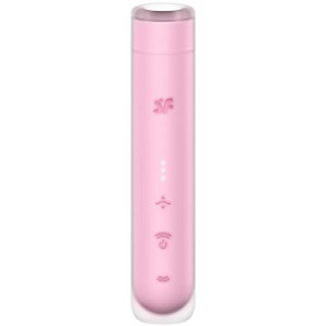 Вакуумно-волновой мини-стимулятор клитора с вибрацией помада Satisfyer First Kiss (иной угол)