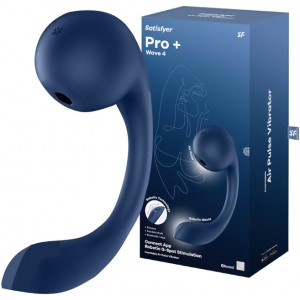 Смарт-вибратор с вакуумно-волновым стимулятором Satisfyer Pro+ Wave 4