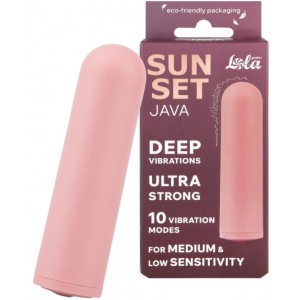 Перезаряжаемая вибропуля Java Sunset Pink