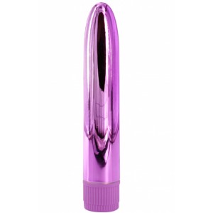 Глянцевый мини-вибратор Free Range фиолетовый (иной угол)