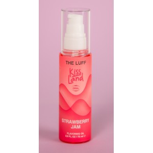 Разогревающее массажное масло The Luff со вкусом Strawberry Jam 75 мл (иной угол)